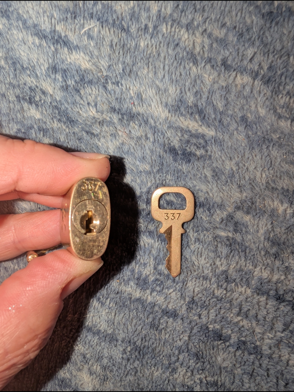 Louis Vuitton Brass Padlock #337 in Antique Gold - Picture 6 of 7